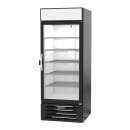 Beverage-Air MMF27HC-1-B-IQ 30" One Section Display Freezer w/ Swing Door - Bottom Mount Compressor, Black, 115v thumbnail 3