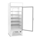 Beverage-Air MMF27HC-1-W 30" One Section Display Freezer w/ Swing Door - Bottom Mount Compressor, White, 115v thumbnail 2