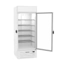Beverage-Air MMF27HC-1-W-IQ 30" One Section Display Freezer w/ Swing Door - Bottom Mount Compressor, White, 115v thumbnail 2