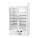 Beverage-Air MMF44HC-1-W-IQ 47" Two Section Display Freezer w/ Swing Doors - Bottom Mount Compressor, White, 115v thumbnail 3