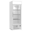 Beverage-Air MMR19HC-1-W 27 1/4" MarketMax™ One Section Glass Door Merchandiser - (1) Right Hinge Door, White, 115v thumbnail 3