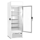 Beverage-Air MMR23HC-1-W-IQ 28 3/8" MarketMax™ One Section Glass Door Merchandiser - (1) Right Hinge Door, White, 115v thumbnail 4