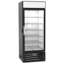 Beverage-Air MMR27HC-1-B-IQ 31 1/8" MarketMax™ One Section Glass Door Merchandiser - (1) Right Hinge Door, Black, 115v thumbnail 3