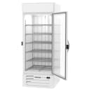 Beverage-Air MMR27HC-1-W-IQ 31 1/8" MarketMax™ One Section Glass Door Merchandiser - (1) Right Hinge Door, White, 115v thumbnail 2