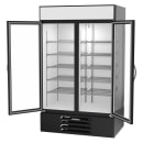 Beverage-Air MMR44HC-1-B 47" MarketMax™ Two Section Glass Door Merchandiser - (2) Left/Right Hinge Swing Doors, Black, 115v thumbnail 2