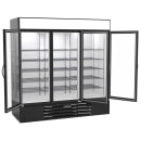 Beverage-Air MMR72HC-1-B 75" MarketMax™ Three Section Glass Door Merchandiser - (3) Left/Right Hinge Doors, Black, 115v thumbnail 4