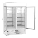 Beverage-Air MMRF49HC-1-A-WW 52" MarketMax™ Two Section Glass Door Merchandiser - (2) Left/Right Hinge Doors, White, 115v thumbnail 3