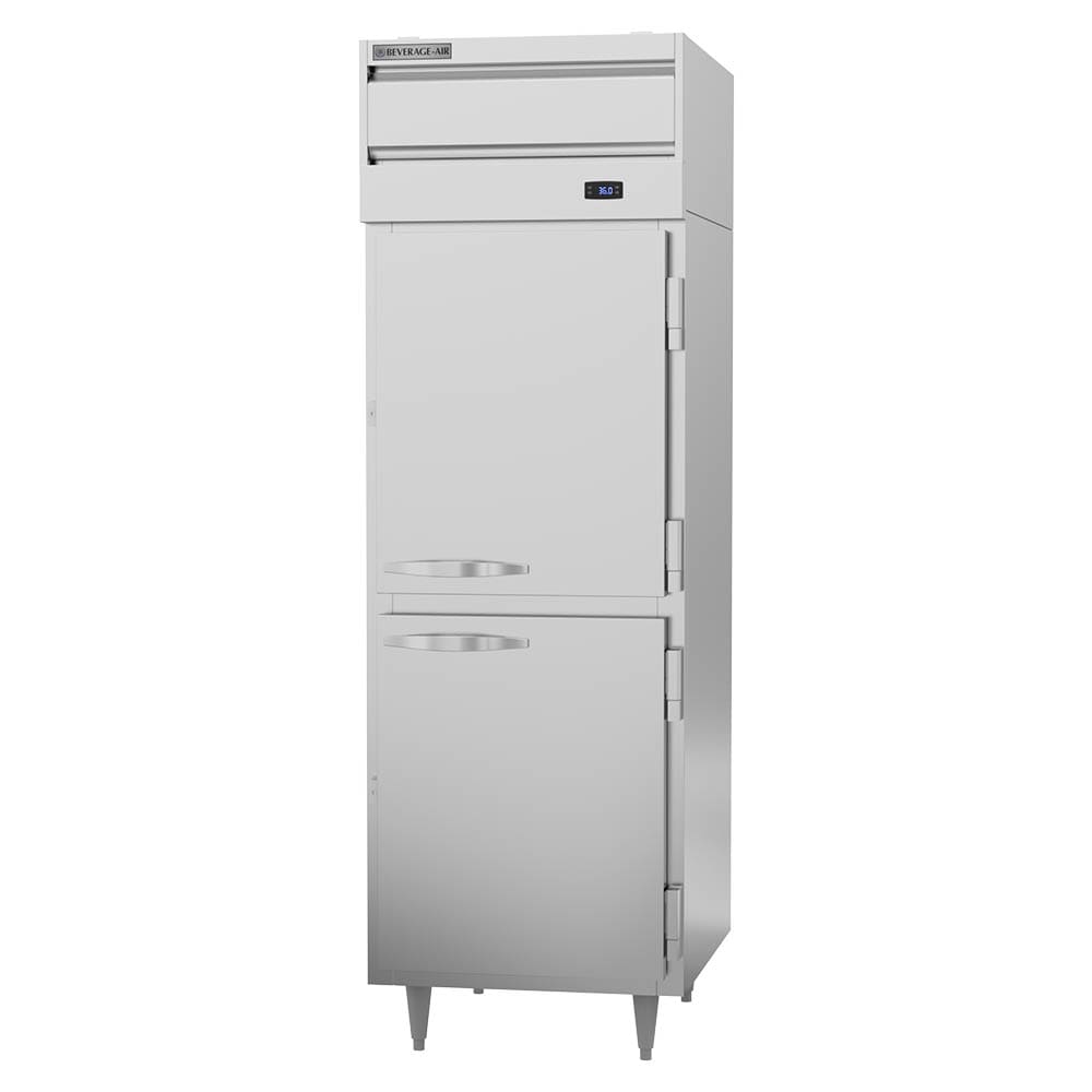 Beverage-Air PR1HC-1AHS 26" One Section Reach In Refrigerator, (2) Right Hinge Solid Doors, 115v