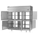 Beverage-Air PR3HC-1AHS 78" Three Section Reach In Refrigerator, (6) Left/Right Hinge Solid Doors, 115v thumbnail 2