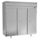 Beverage-Air PR3HC-1AS 78" Three Section Reach In Refrigerator, (3) Left/Right Hinge Solid Doors, 115v thumbnail 3