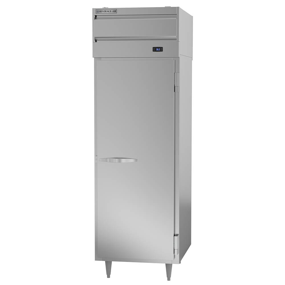 Beverage-Air PRD1HC-1AS 26" One Section Pass Thru Refrigerator, (2) Right Hinge Solid Doors, 115v