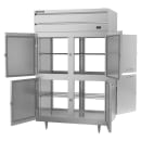Beverage-Air PRD2HC-1AHS 52" Two Section Pass Thru Refrigerator, (8) Left/Right Hinge Solid Doors, 115v thumbnail 2