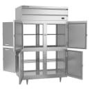 Beverage-Air PRD2HC-1AHS 52" Two Section Pass Thru Refrigerator, (8) Left/Right Hinge Solid Doors, 115v thumbnail 4