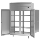 Beverage-Air PRD2HC-1AS 52" Two Section Pass Thru Refrigerator, (4) Left/Right Hinge Solid Doors, 115v thumbnail 2