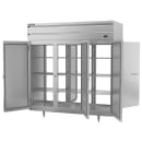 Beverage-Air PRD3HC-1AS 78" Three Section Pass Thru Refrigerator, (6) Left/Right Hinge Solid Doors, 115v thumbnail 2