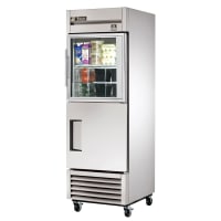 Beverage-Air RID18HC-HGS 27 1/4" One Section Pass Thru Refrigerator, (2) Glass Doors, (2) Solid Doors, Right Hinge, 115v thumbnail 5