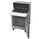 Beverage-Air SPE27HC-12M 27" Hydrocarbon Series Mega Top Sandwich/Salad Prep Table w/ Refrigerated Base, 115v thumbnail 2