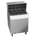 Beverage-Air SPE27HC-12M 27" Hydrocarbon Series Mega Top Sandwich/Salad Prep Table w/ Refrigerated Base, 115v thumbnail 3