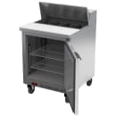 Beverage-Air SPE27HC-B 27" Hydrocarbon Series Sandwich/Salad Prep Table w/ Refrigerated Base, 115v thumbnail 3