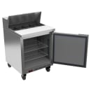 Beverage-Air SPE27HC-B 27" Hydrocarbon Series Sandwich/Salad Prep Table w/ Refrigerated Base, 115v thumbnail 6
