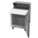Beverage-Air SPE27HC-C 27" Hydrocarbon Series Sandwich/Salad Prep Table w/ Refrigerated Base, 115v thumbnail 2