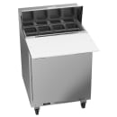 Beverage-Air SPE27HC-C-B 27" Hydrocarbon Series Sandwich/Salad Prep Table w/ Refrigerated Base, 115v thumbnail 3