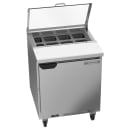 Beverage-Air SPE27HC-CL 27" Hydrocarbon Series Sandwich/Salad Prep Table w/ Refrigerated Base, 115v thumbnail 3