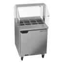 Beverage-Air SPE27HC-SNZ 27" Hydrocarbon Series Sandwich/Salad Prep Table w/ Refrigerated Base, 115v thumbnail 3