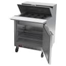 Beverage-Air SPE32HC-12M 32" Hydrocarbon Series Sandwich/Salad Prep Table w/ Refrigerated Base, 115v thumbnail 2