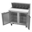 Beverage-Air SPE36HC-10 36" Hydrocarbon Series Sandwich/Salad Prep Table w/ Refrigerated Base, 115v thumbnail 2