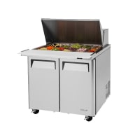 Beverage-Air SPE36HC-15M 36" Hydrocarbon Series Mega Top Sandwich/Salad Prep Table w/ Refrigerated Base, 115v thumbnail 5