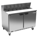 Beverage-Air SPE48HC-12 48" Hydrocarbon Series Sandwich/Salad Prep Table w/ Refrigerated Base, 115v thumbnail 3