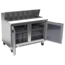 Beverage-Air SPE48HC-12 48" Hydrocarbon Series Sandwich/Salad Prep Table w/ Refrigerated Base, 115v thumbnail 4