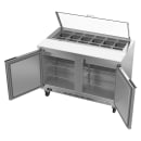 Beverage-Air SPE48HC-12-CL 48" Hydrocarbon Series Sandwich/Salad Prep Table w/ Refrigerated Base, 115v thumbnail 2