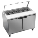 Beverage-Air SPE48HC-12-CL 48" Hydrocarbon Series Sandwich/Salad Prep Table w/ Refrigerated Base, 115v thumbnail 3