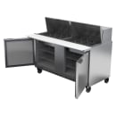 Beverage-Air SPE60HC-24M 60" Hydrocarbon Series Mega Top Sandwich/Salad Prep Table w/ Refrigerated Base, 115v thumbnail 2