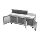 Beverage-Air SPE72HC-12 72" Hydrocarbon Series Sandwich/Salad Prep Table w/ Refrigerated Base, 115v thumbnail 2