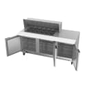 Beverage-Air SPE72HC-18M 72" Hydrocarbon Series Mega Top Sandwich/Salad Prep Table w/ Refrigerated Base, 115v thumbnail 4