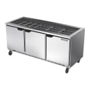Beverage-Air SPE72HC-S 65 13/16" Cold Food Bar - (15) Pan Capacity, Floor Model, Stainless Steel thumbnail 2