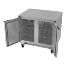 Beverage-Air UCF36AHC 36" W Undercounter Freezer w/ (2) Section & (2) Door, 115v thumbnail 2