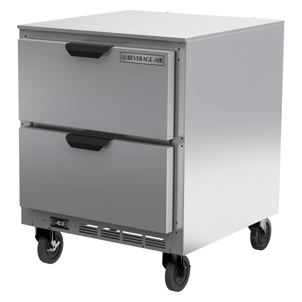 Beverage-Air UCFD27AHC-2 27" W Undercounter Freezer w/ (1) Section & (2) Drawer, 115v