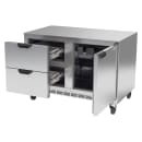Beverage-Air UCFD48AHC-2 48" W Undercounter Freezer w/ (2) Section & (1) Door (2) Drawers, 115v thumbnail 2