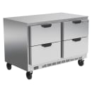 Beverage-Air UCFD48AHC-4 48" W Undercounter Freezer w/ (2) Section & (4) Drawers, 115v thumbnail 3