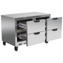 Beverage-Air UCFD48AHC-4 48" W Undercounter Freezer w/ (2) Section & (4) Drawers, 115v thumbnail 4
