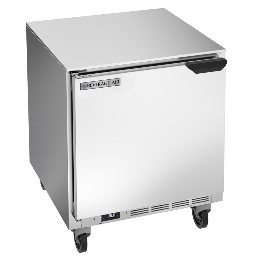 Beverage-Air UCR27AHC 27" W Undercounter Refrigerator w/ (1) Sections & (1) Door, 115v