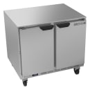 Beverage-Air UCR36AHC 36" W Undercounter Refrigerator w/ (2) Sections & (2) Doors, 115v thumbnail 3