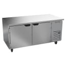 Beverage-Air UCR67AHC 67" W Undercounter Refrigerator w/ (2) Sections & (2) Doors, 115v thumbnail 3