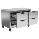 Beverage-Air UCRD48AHC-4 48" W Undercounter Refrigerator w/ (2) Sections & (4) Drawers, 115v thumbnail 4