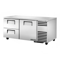 Beverage-Air UCRD67AHC-2 67" W Undercounter Refrigerator w/ (2) Section & (1) Door & (2) Drawer, 115v thumbnail 2