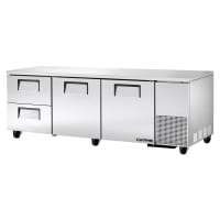 Beverage-Air UCRD93AHC-2 93" W Undercounter Refrigerator w/ (3) Section & (2) Door & (2) Drawer, 115v thumbnail 3